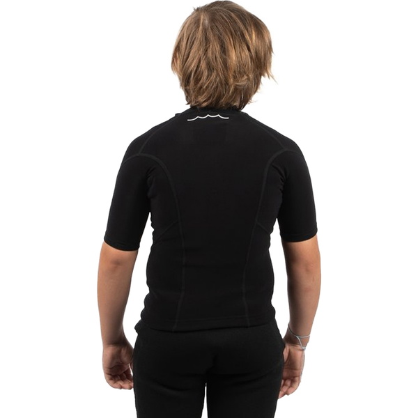 2026 Gul Junior Evotherm Thermal Short Sleeve Top Ev0063-B9 Black